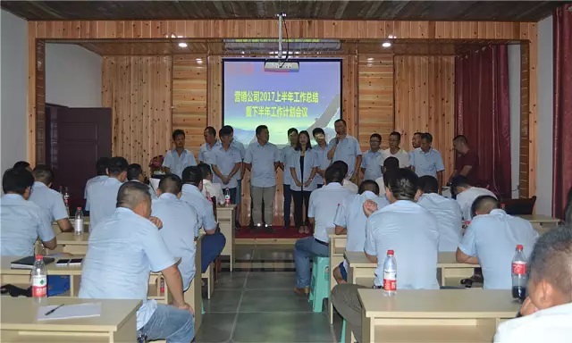 重慶智邦工程機(jī)械(集團(tuán))營銷公司2017上半年度工作會(huì)議